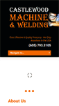 Mobile Screenshot of castlewood-welding.com